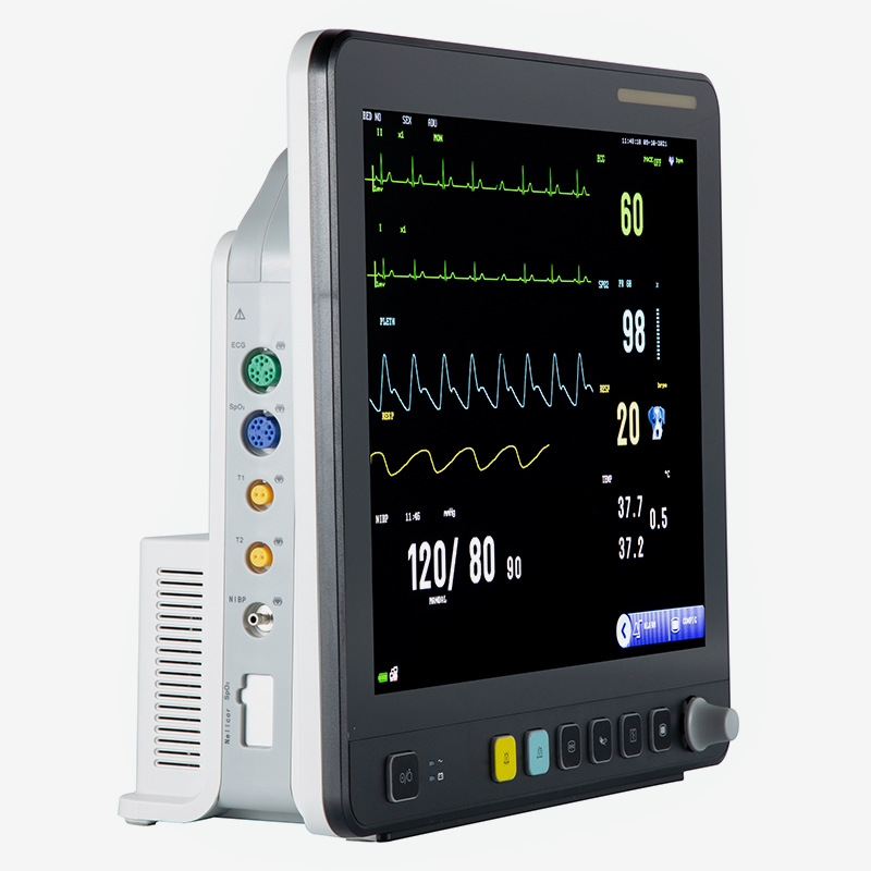 Moniteur ECG multiparamétrique vétérinaire à écran tactile VE15