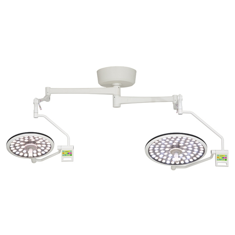 Lampe chirurgicale à LED pour salle d'opération au plafond vétérinaire PLM-700/500