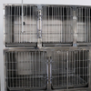 Grandes cages vétérinaires pour hôpital pour animaux de compagnie à 13 portes PLVC-13