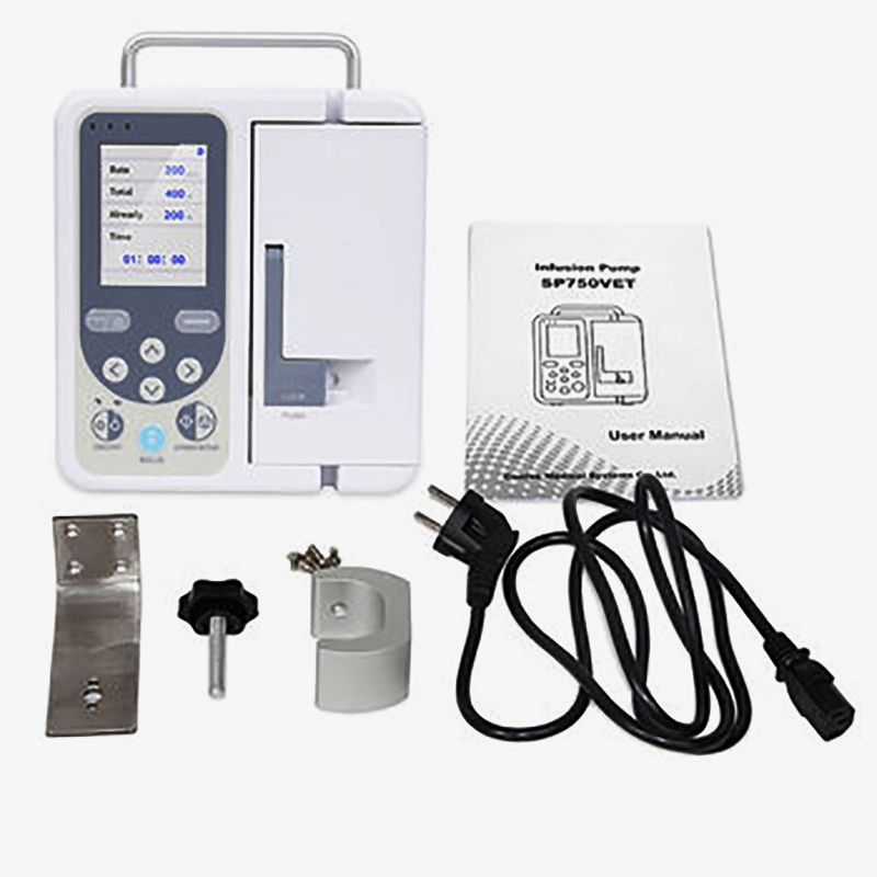 Pompe à perfusion vétérinaire portable SP750VET