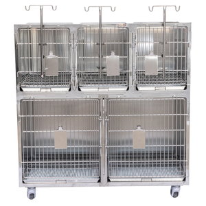 Cage de thérapie pour animaux de compagnie, chenils vétérinaires de haute qualité, PLVC-005